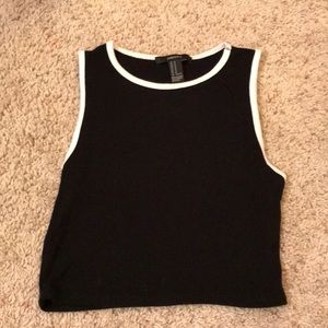 Forever 21 sleeveless crop top.
